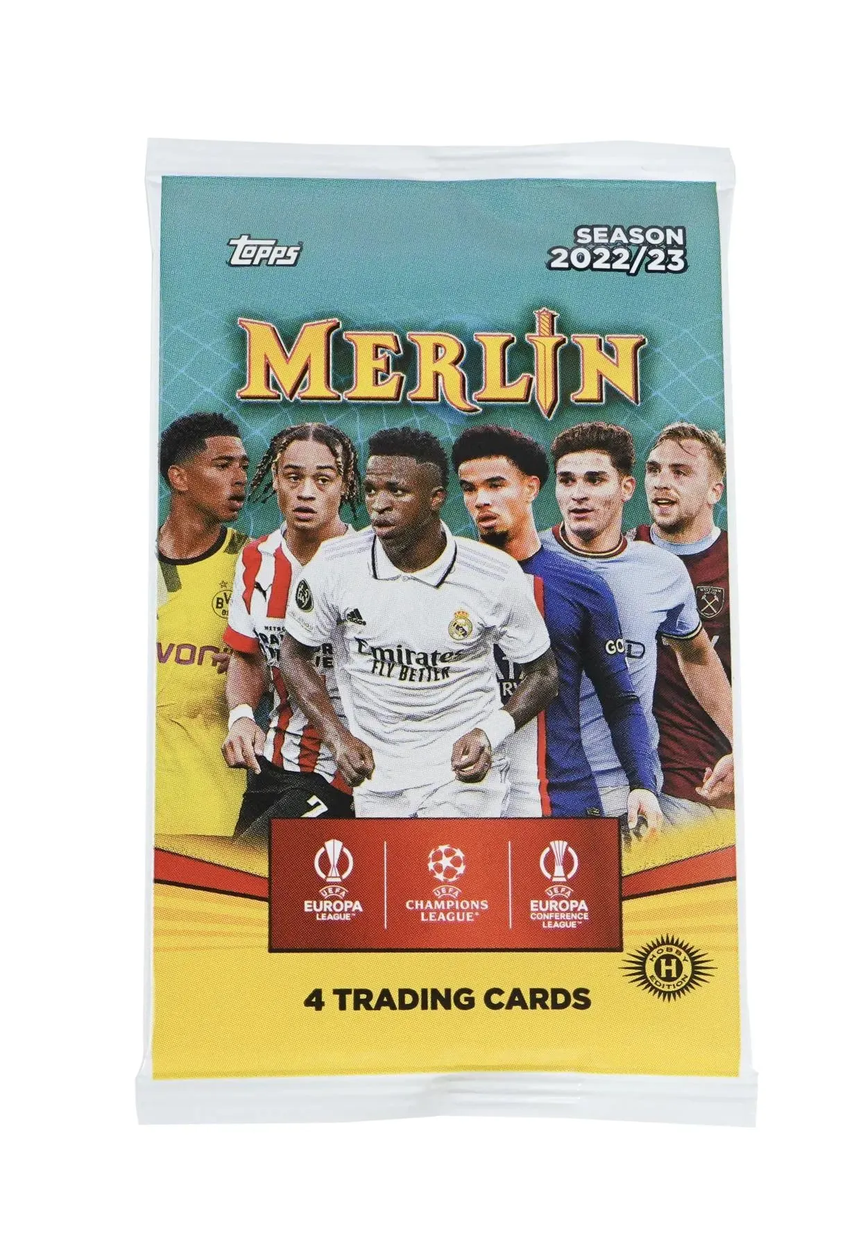 2022-23 Topps UEFA Club Competitions Merlin Chrome Soccer Hobby Box