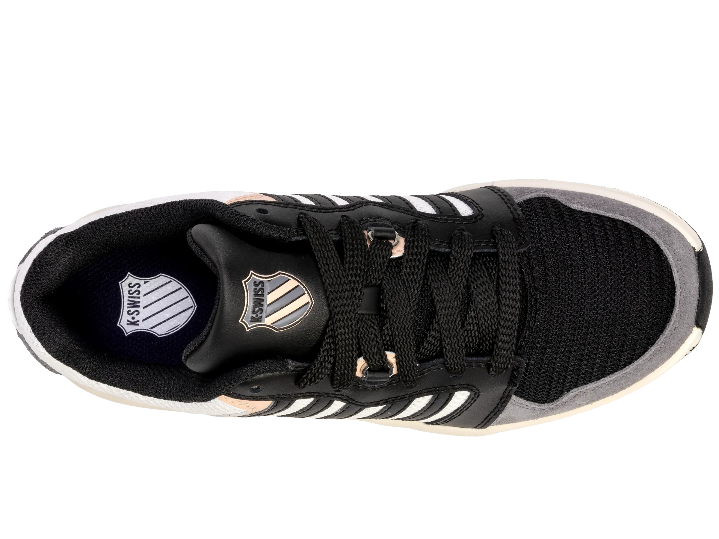 99079-067-M | RIVAL TRAINER T | BLACK/BLANC DE BLANC/SMOKED PEARL