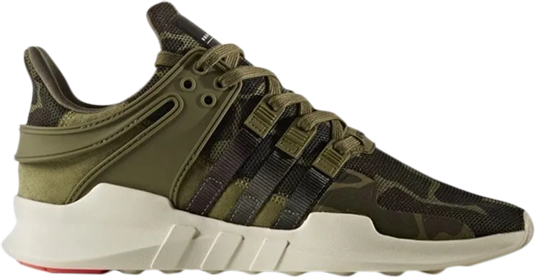 Adidas EQT Support ADV 'Camo' Sneakers, Green