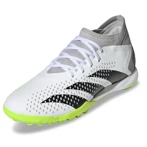 adidas Predator Accurac.3 Turf Soccer Shoes (White/Lucid Lemon)