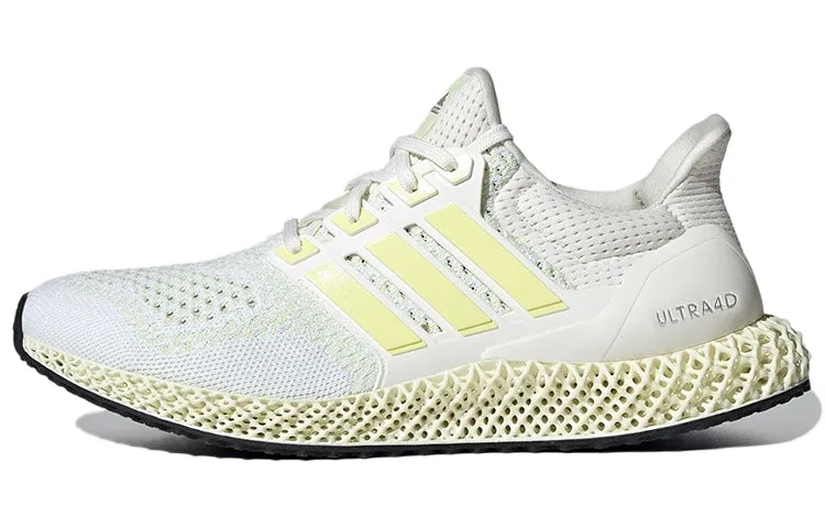 Adidas Ultra 4D Core White almost light green