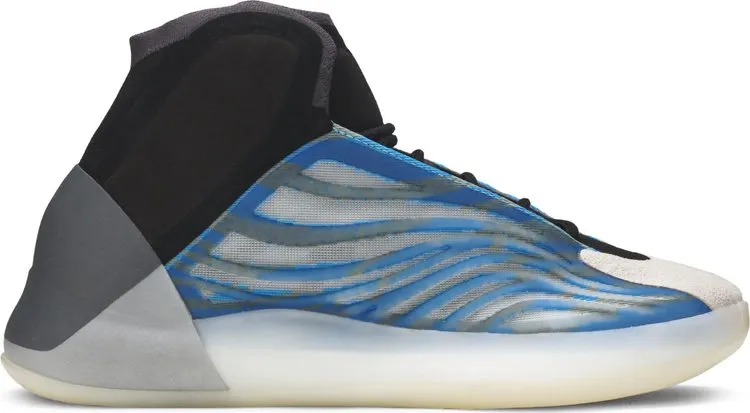 Adidas Yeezy Basketball 'Frozen Blue' Sneakers, Blue