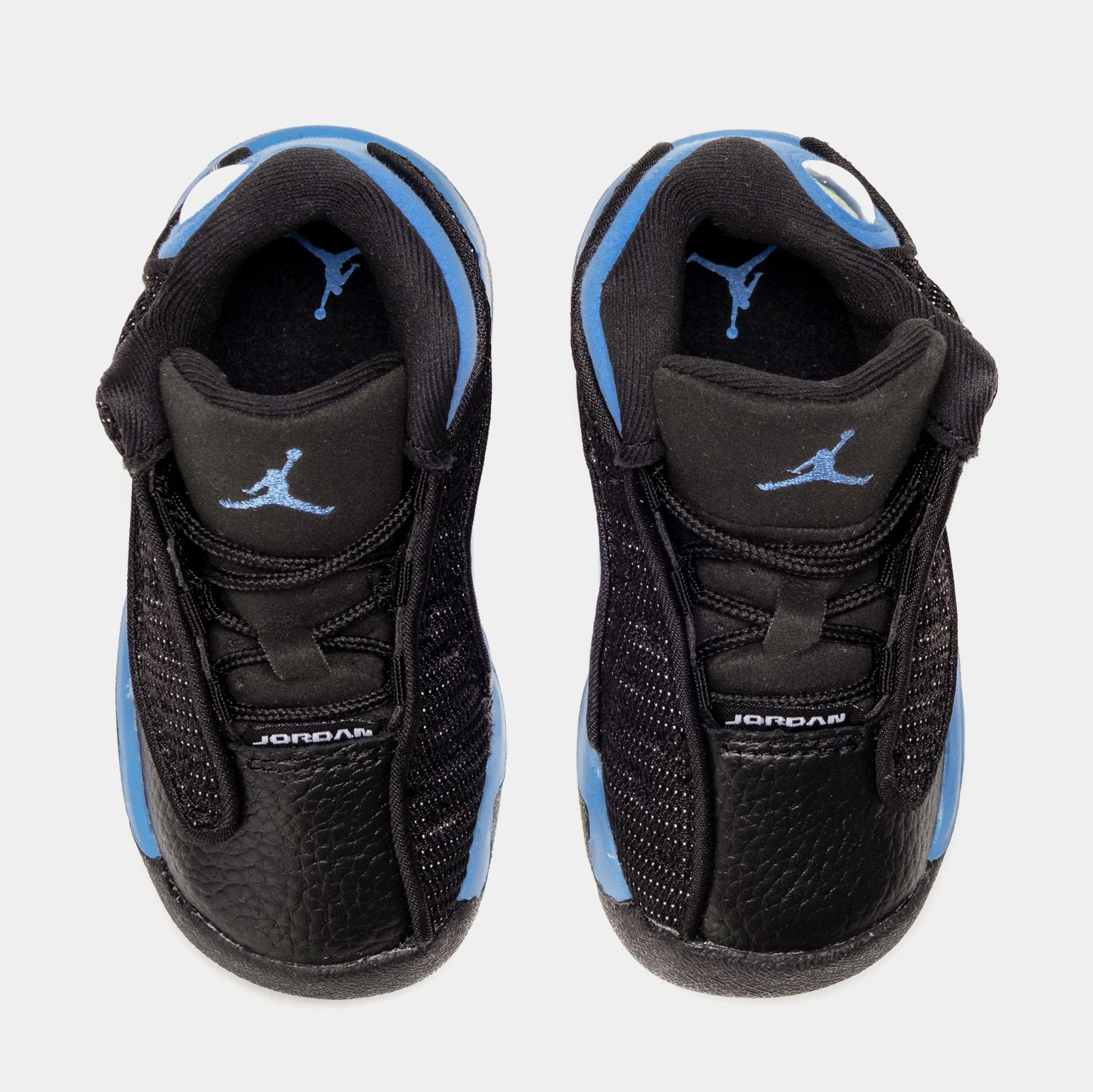 Air Jordan 13 Retro University Blue Infant Toddler Lifestyle Shoes (Black/Blue)