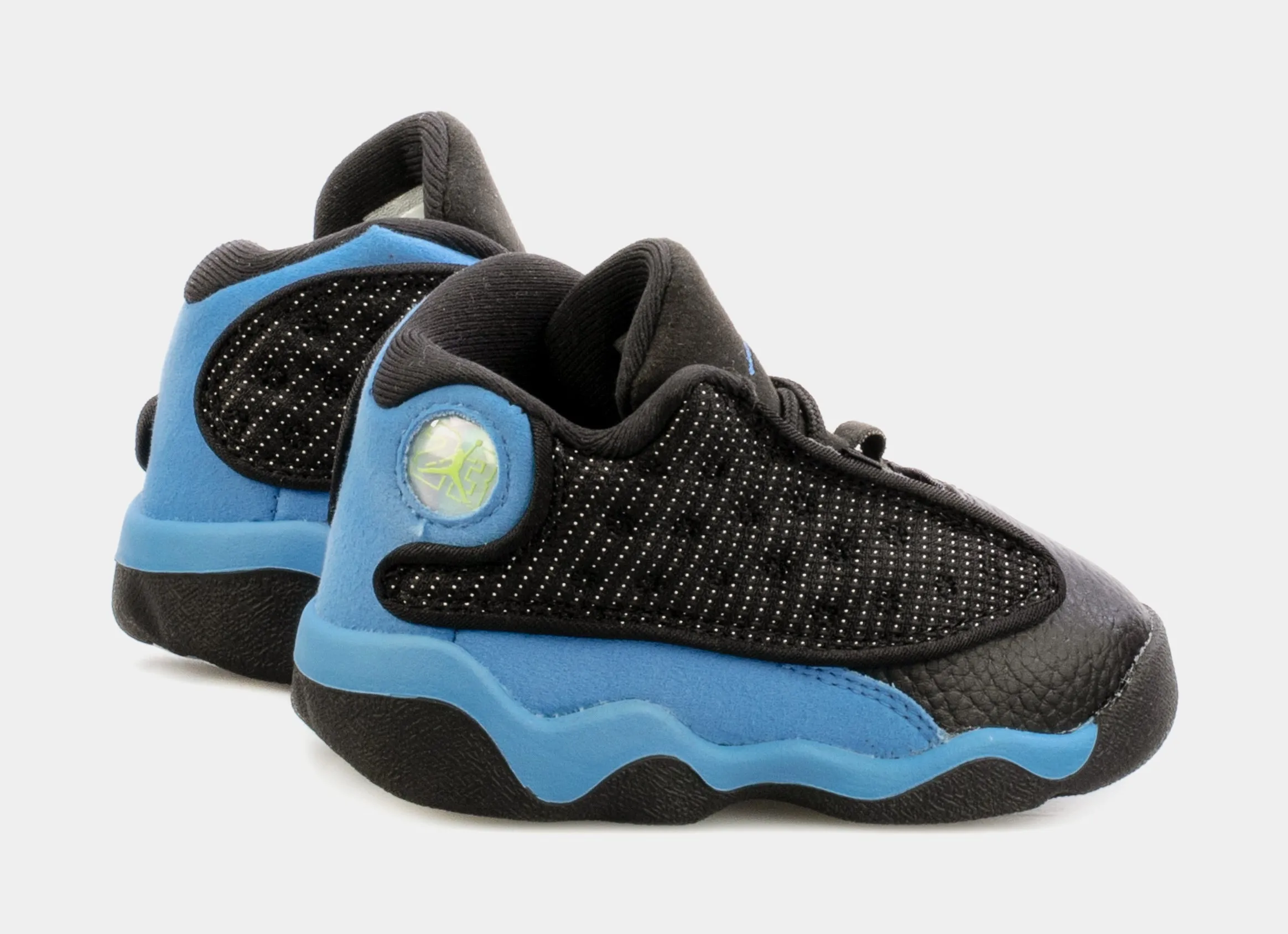 Air Jordan 13 Retro University Blue Infant Toddler Lifestyle Shoes (Black/Blue)