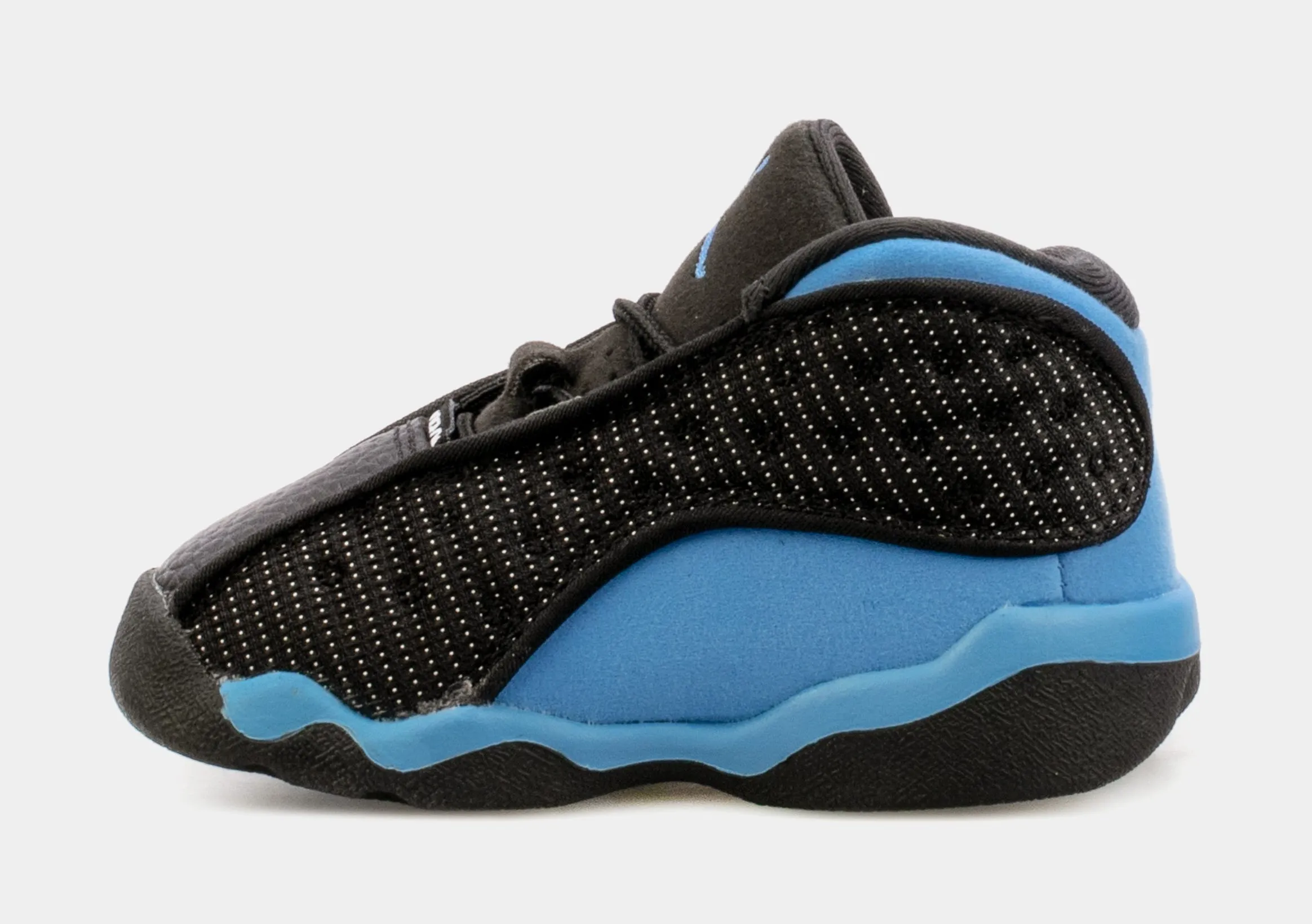 Air Jordan 13 Retro University Blue Infant Toddler Lifestyle Shoes (Black/Blue)