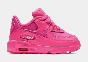 Air Max 90 Preschool Lifestyle Shoes (Pink/White)