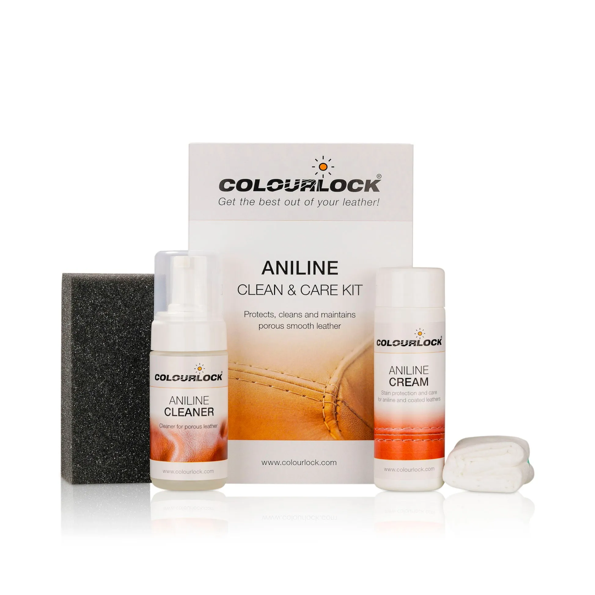 Aniline Leather Cleaning and Care Kit