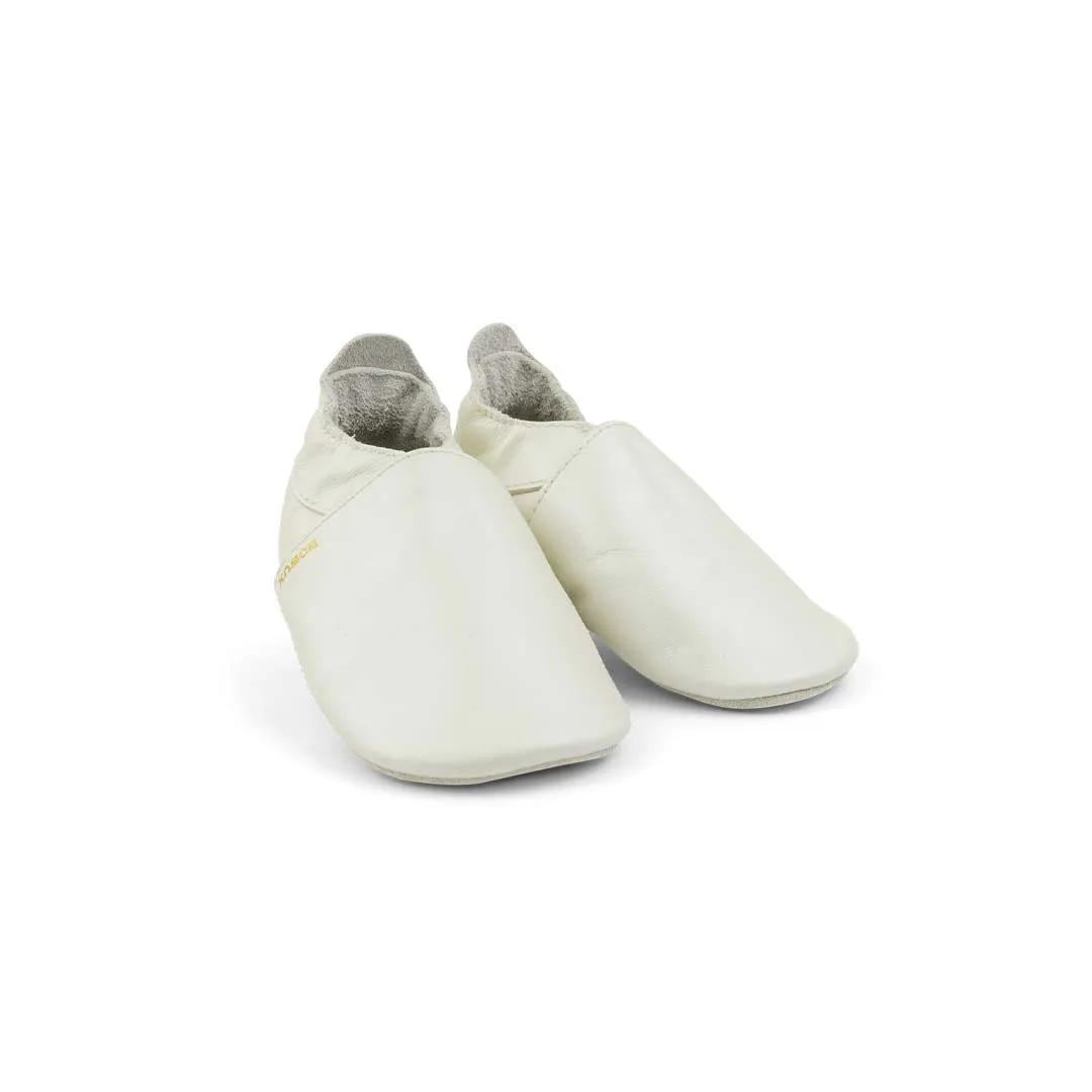 Bobux Soft Sole Simple Shoes - Pearl