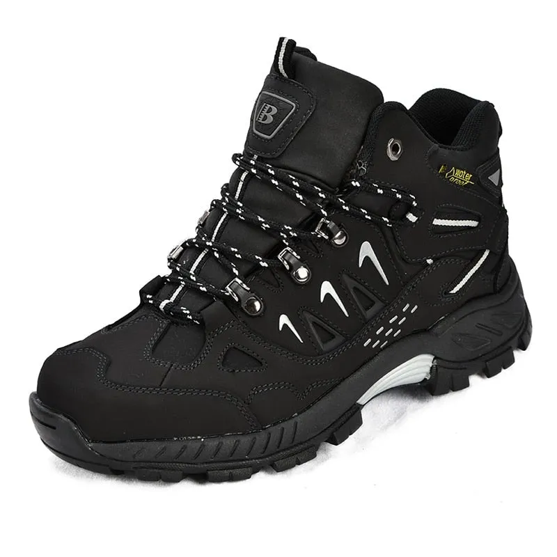 Classics Style Men Leather Hiking Shoes