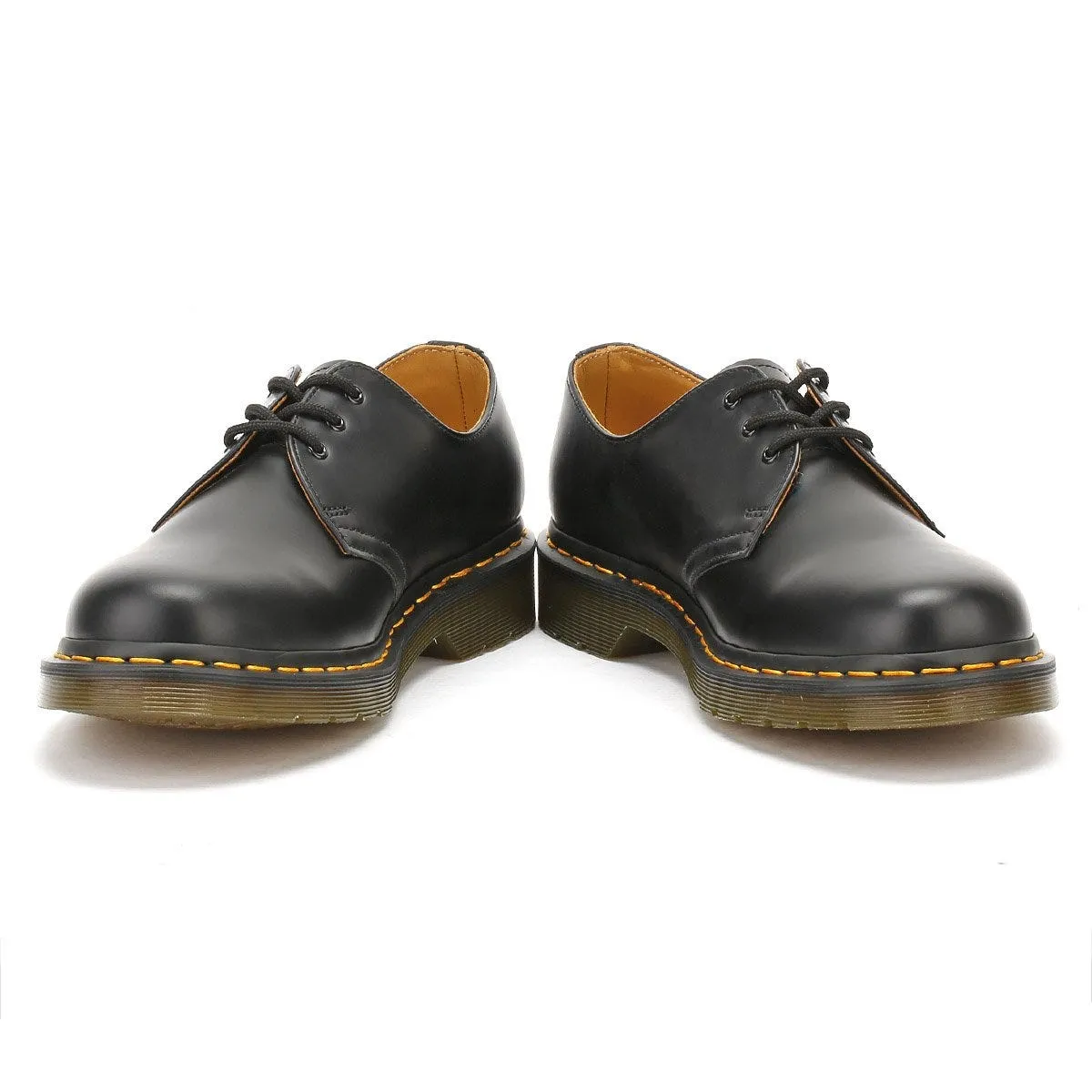 Dr. Martens Mens Black 1461 Smooth Leather Shoes