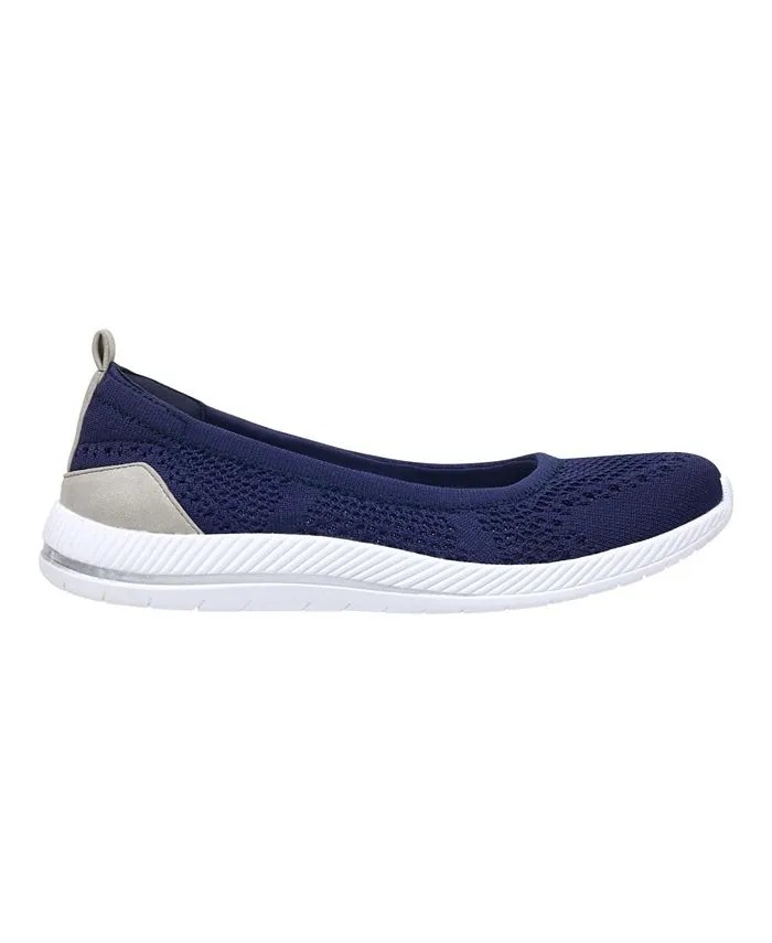 Easy Spirit Women's Glitter Casual Slip On Walking Shoes - Navy