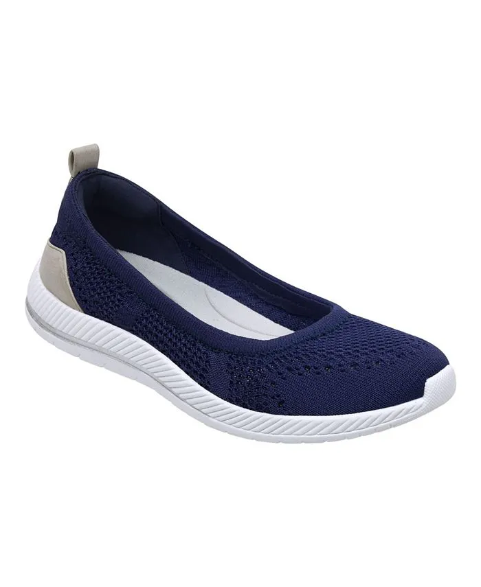 Easy Spirit Women's Glitter Casual Slip On Walking Shoes - Navy