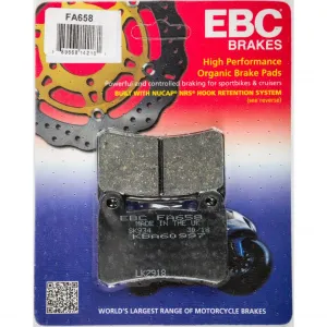 EBC Organic Brake Pads | FA658