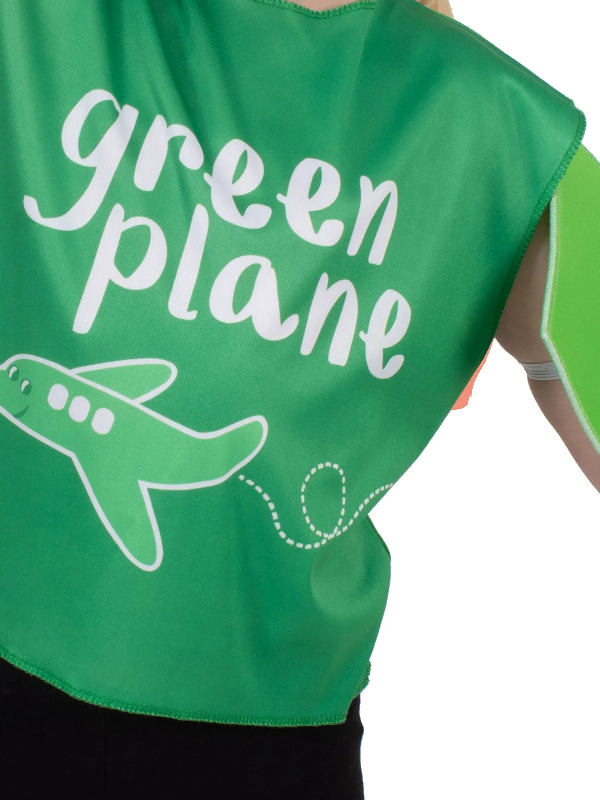 EMMA MEMMA GREEN PLANES COSTUME, CHILD