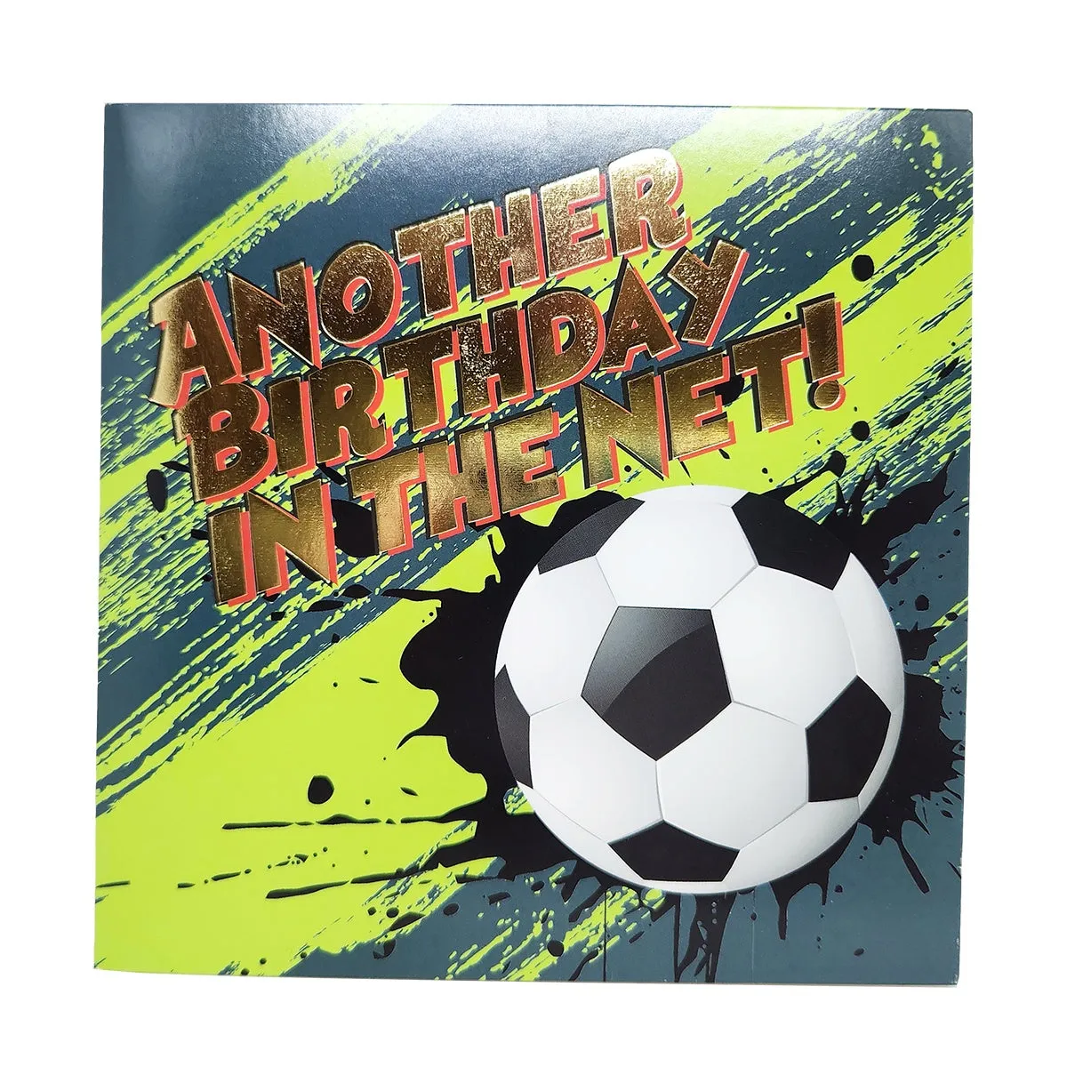 Football Happy Birthday Card