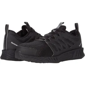 Fusion Flexweave Work EH Comp Toe Reebok Work Sneakers, Black