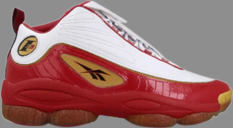 Iverson legacy 'red gum' Reebok sneakers, red