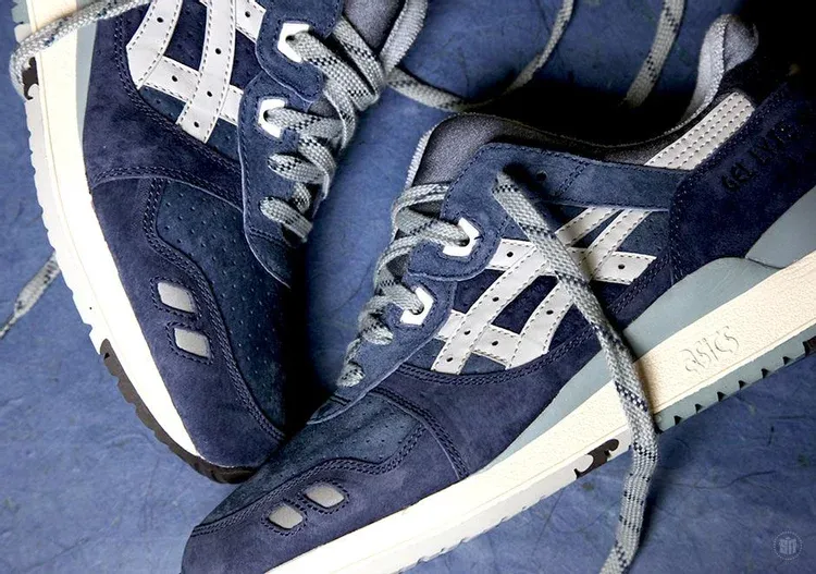 J crew x gel lyte 3 'blue ribbon' Asics sneakers, blue