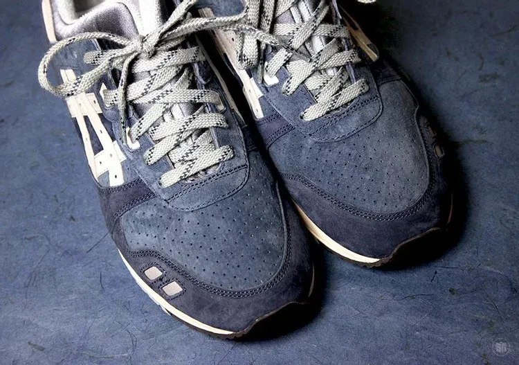 J crew x gel lyte 3 'blue ribbon' Asics sneakers, blue