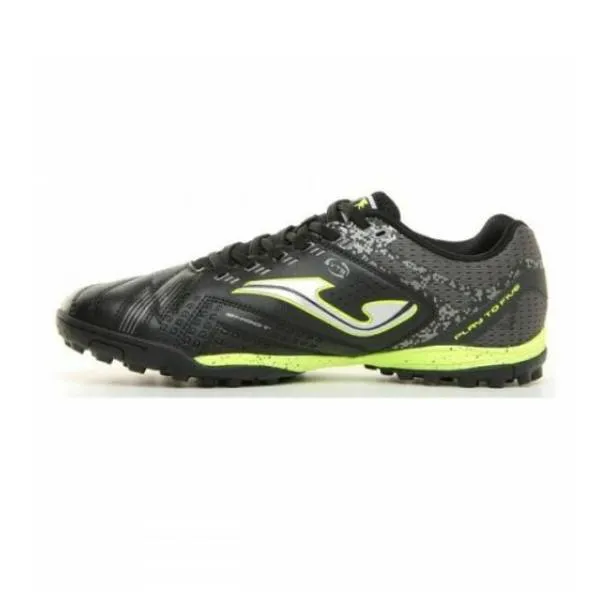 Joma Football Unisex Turf Liga 5 Black Green Fluo