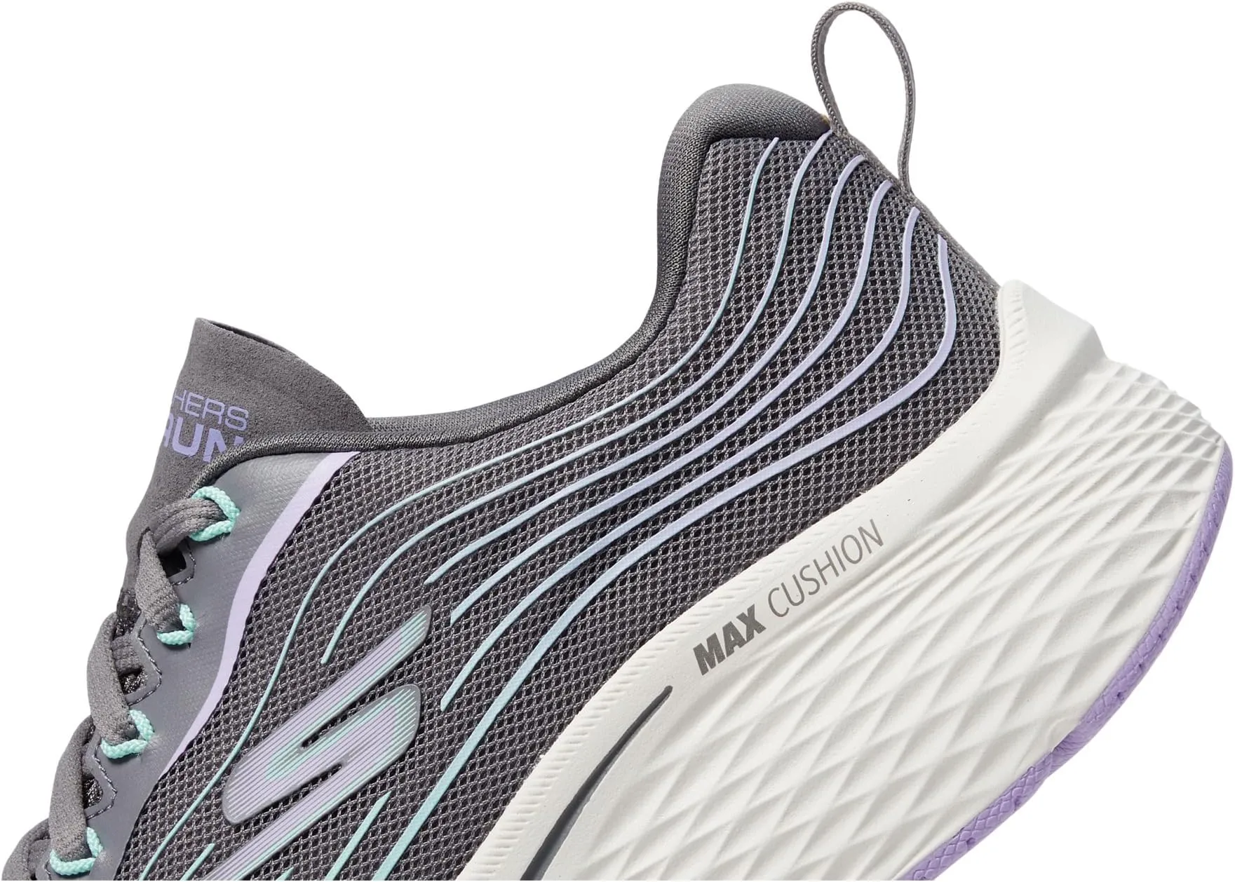 Max Cushioning Elite 2.0 SKECHERS, Charcoal/Lavender