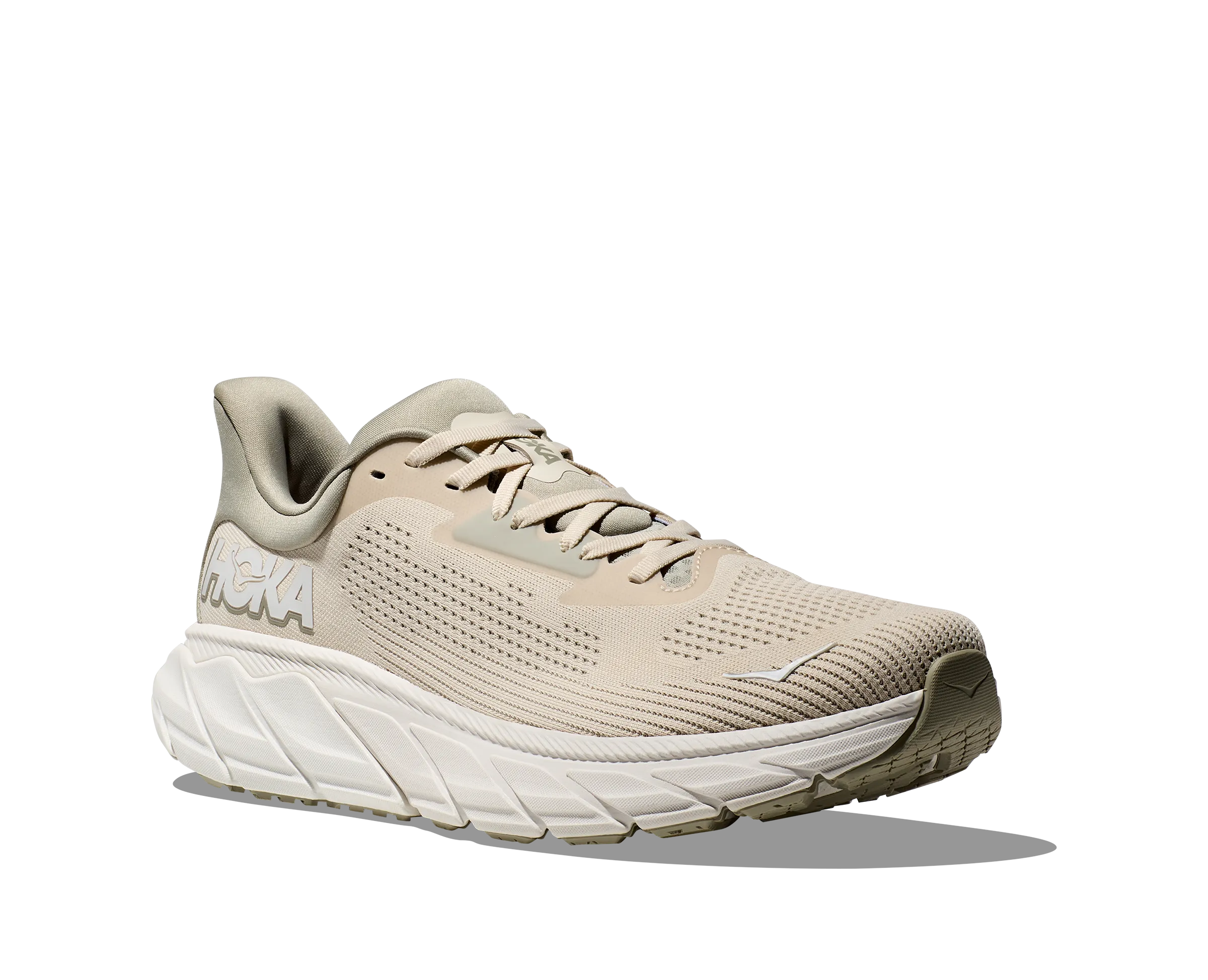 Men's Hoka Arahi 7 Color: Oat Milk/ Barley (WIDE WIDTH)