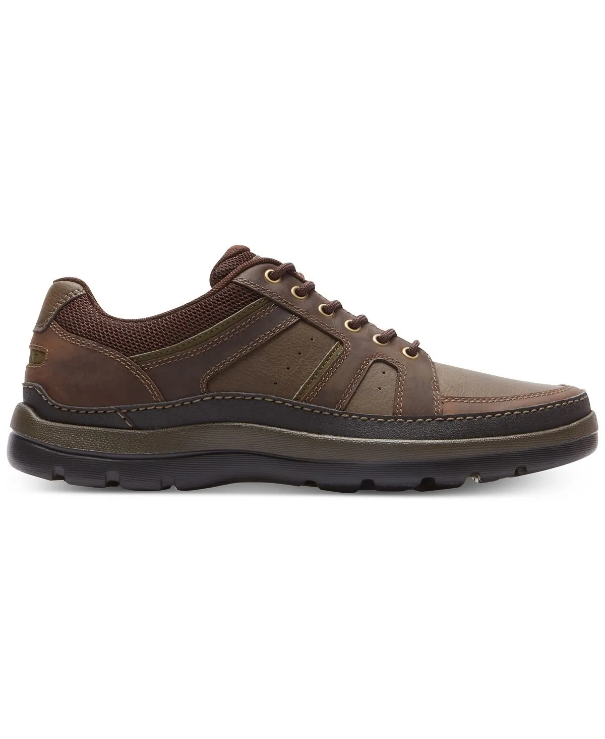 Men's mudguards get your kicks blucher Rockport, dark brown