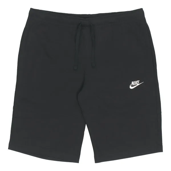 Men's Nike Small Logo Running Sports Black Shorts, black