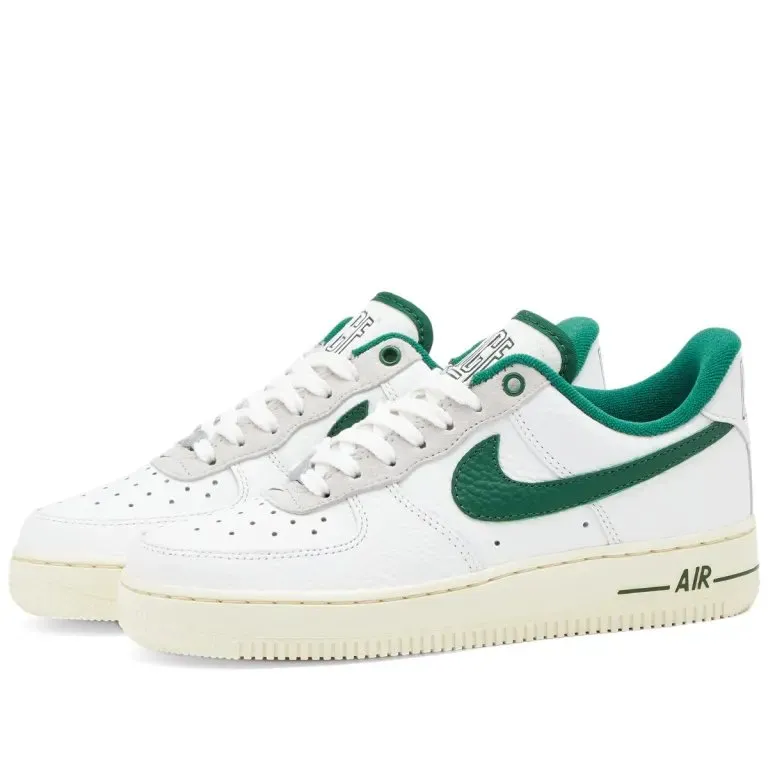 Nike Air Force 1 Low '07 LX Command Force Summit White and Gorge Green (Women's)