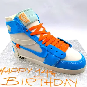 Nike Shoe 3D - Blue and Orange