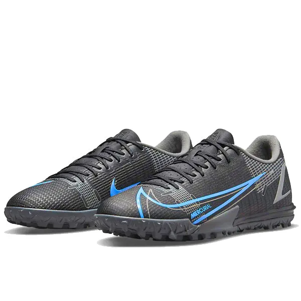 Nike Vapor 14 Academy Turf Soccer Shoes (Black/Iron Grey)