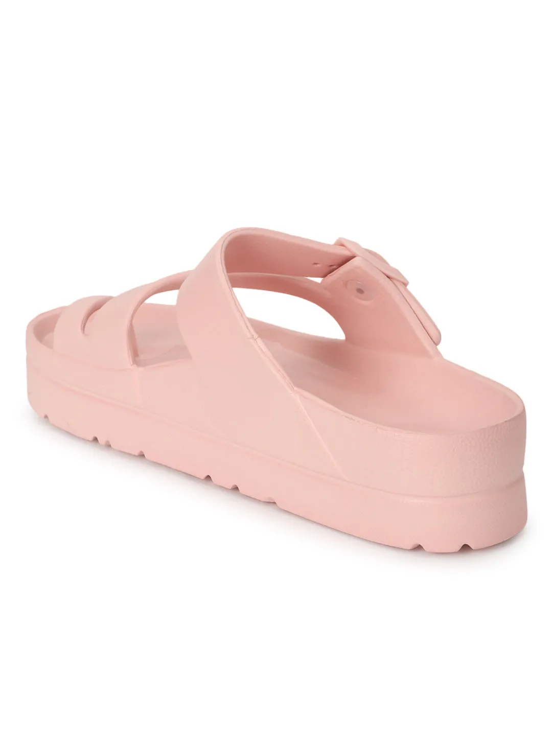 Pink PU Slip-On Flats (TC-RS3481-PNK)