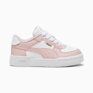 PUMA KID'S CA PRO CLASSIC  WHITE/PINK SNEAKER SHOES