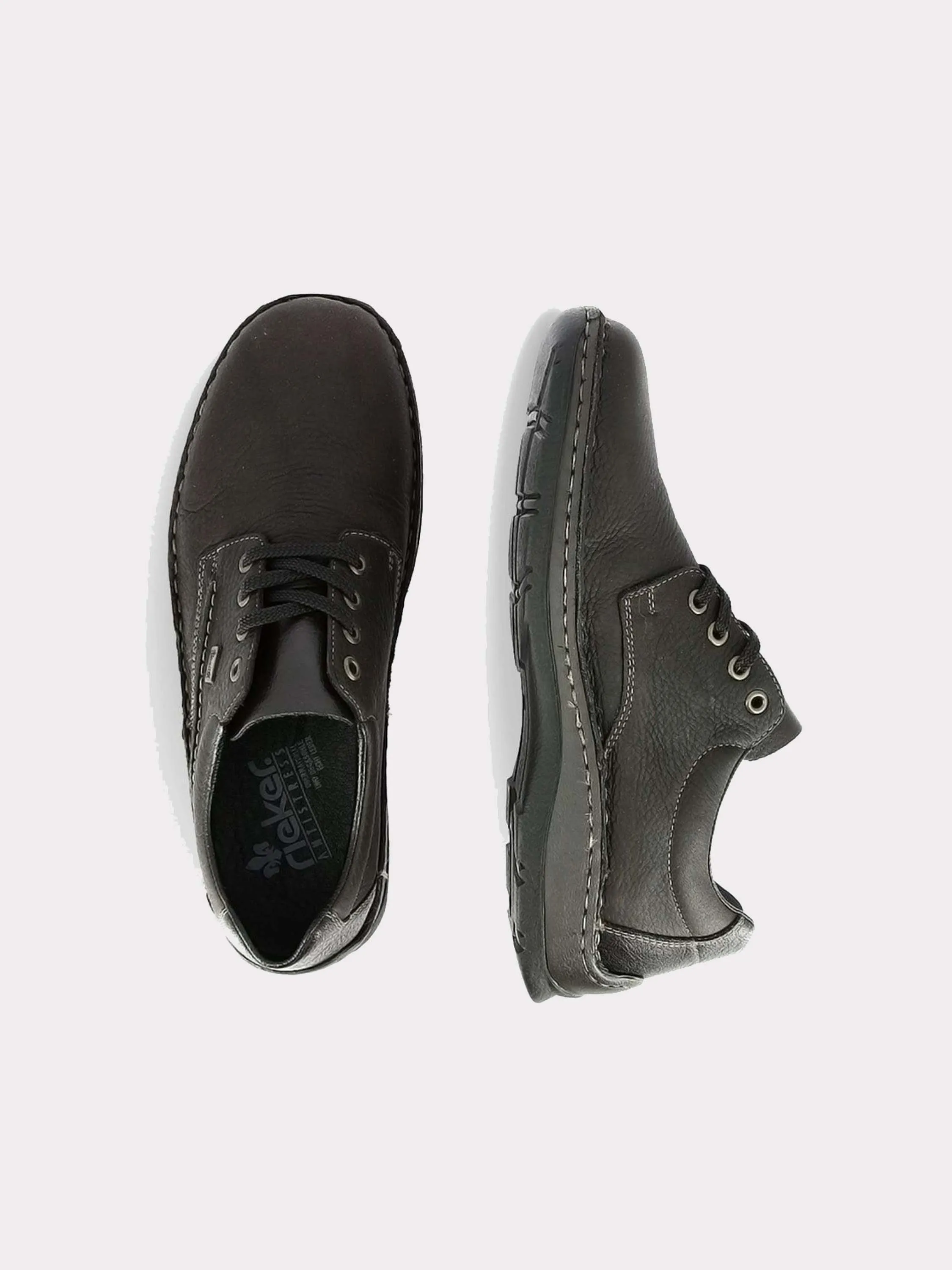 Rieker 05310 Tex Casual Lace Up Leather Shoes