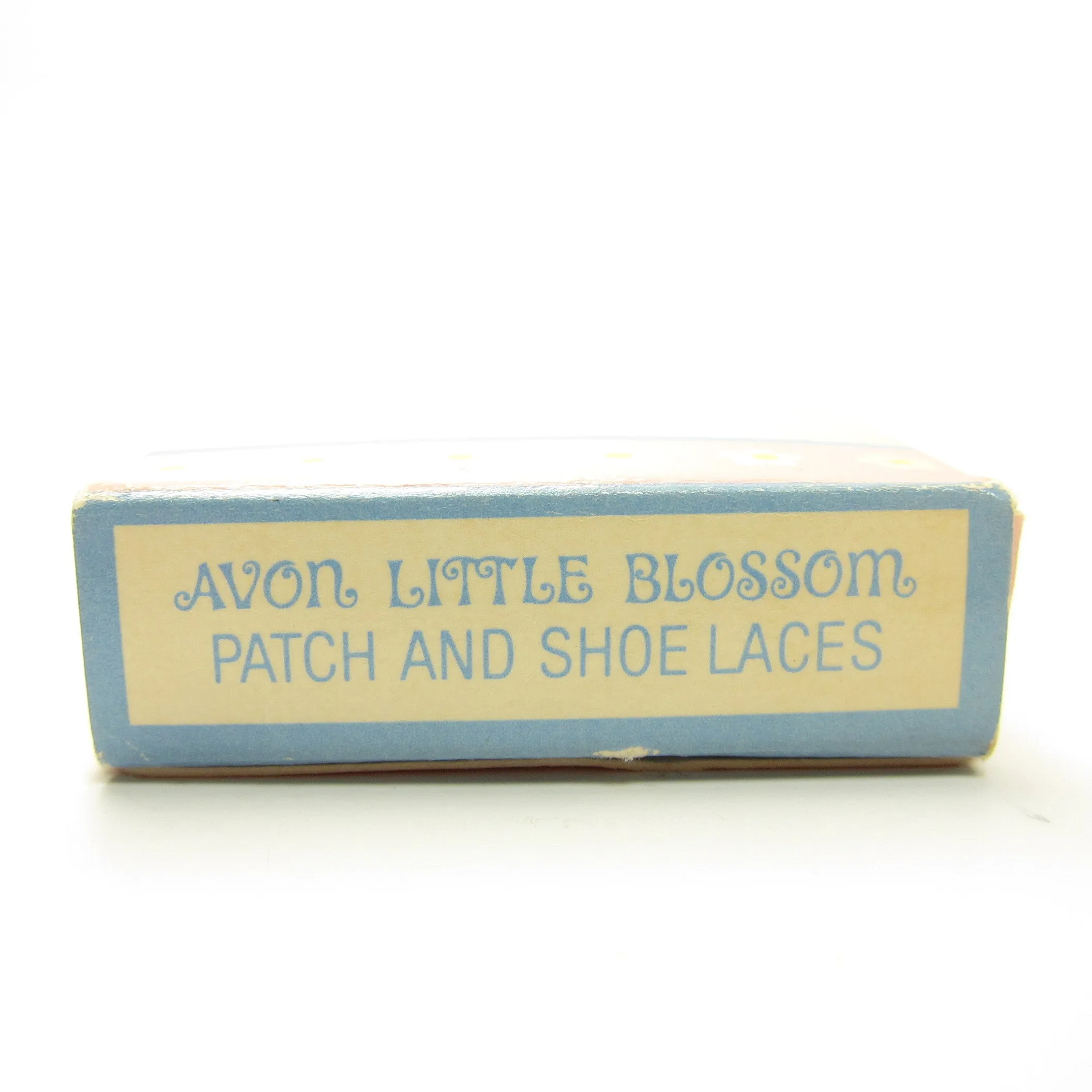 Shoe Laces & Iron-On Patch Avon Little Blossom Vintage Set