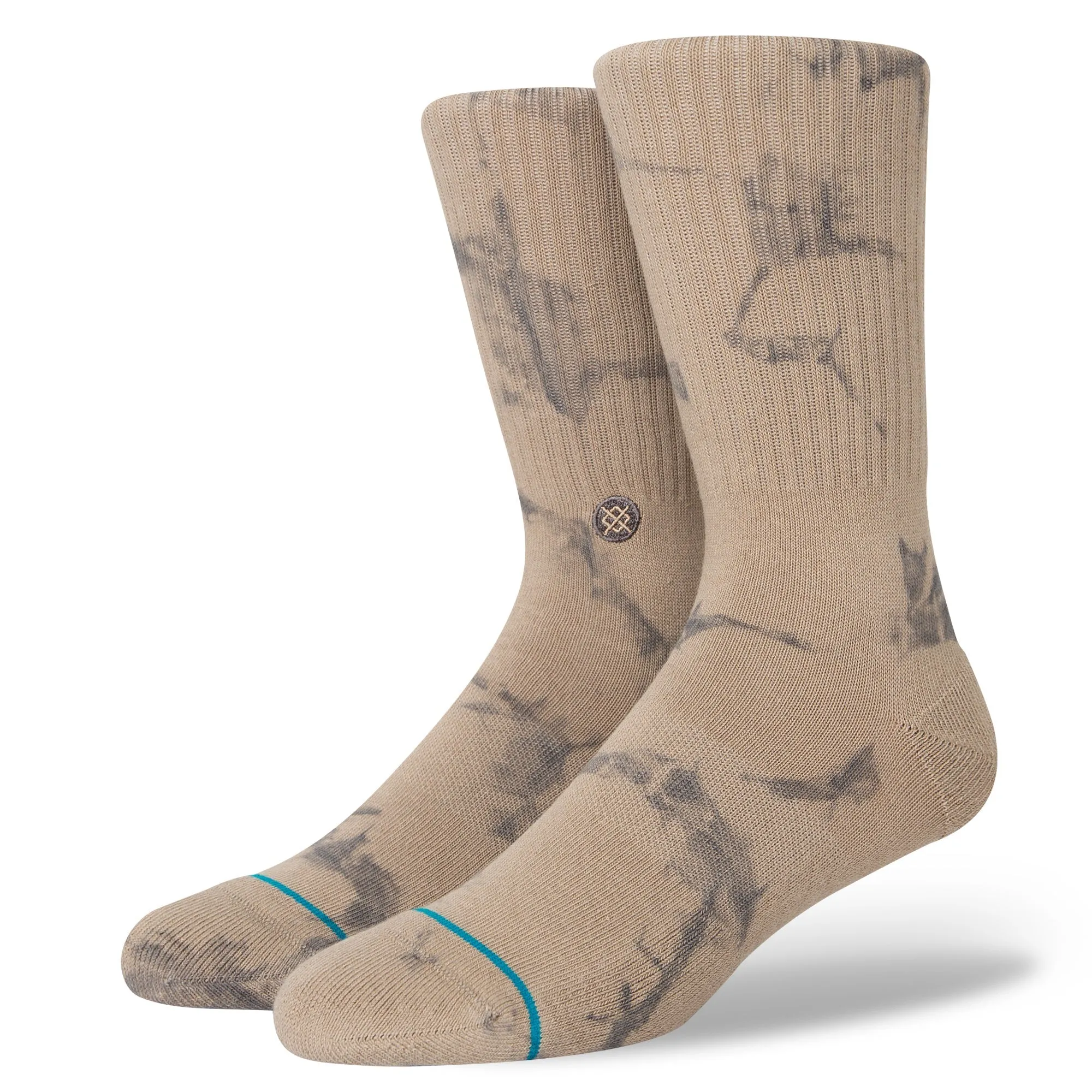 Stance Hue Crew Sock - Grey