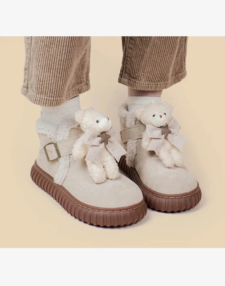 Tiny Teddy Ankle Booties