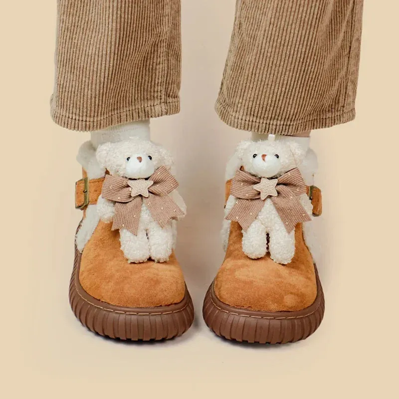 Tiny Teddy Ankle Booties