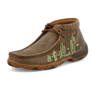 TWISTED X WOMEN'S CHUKKA DRIVING CACTUS MOC- WDM0145