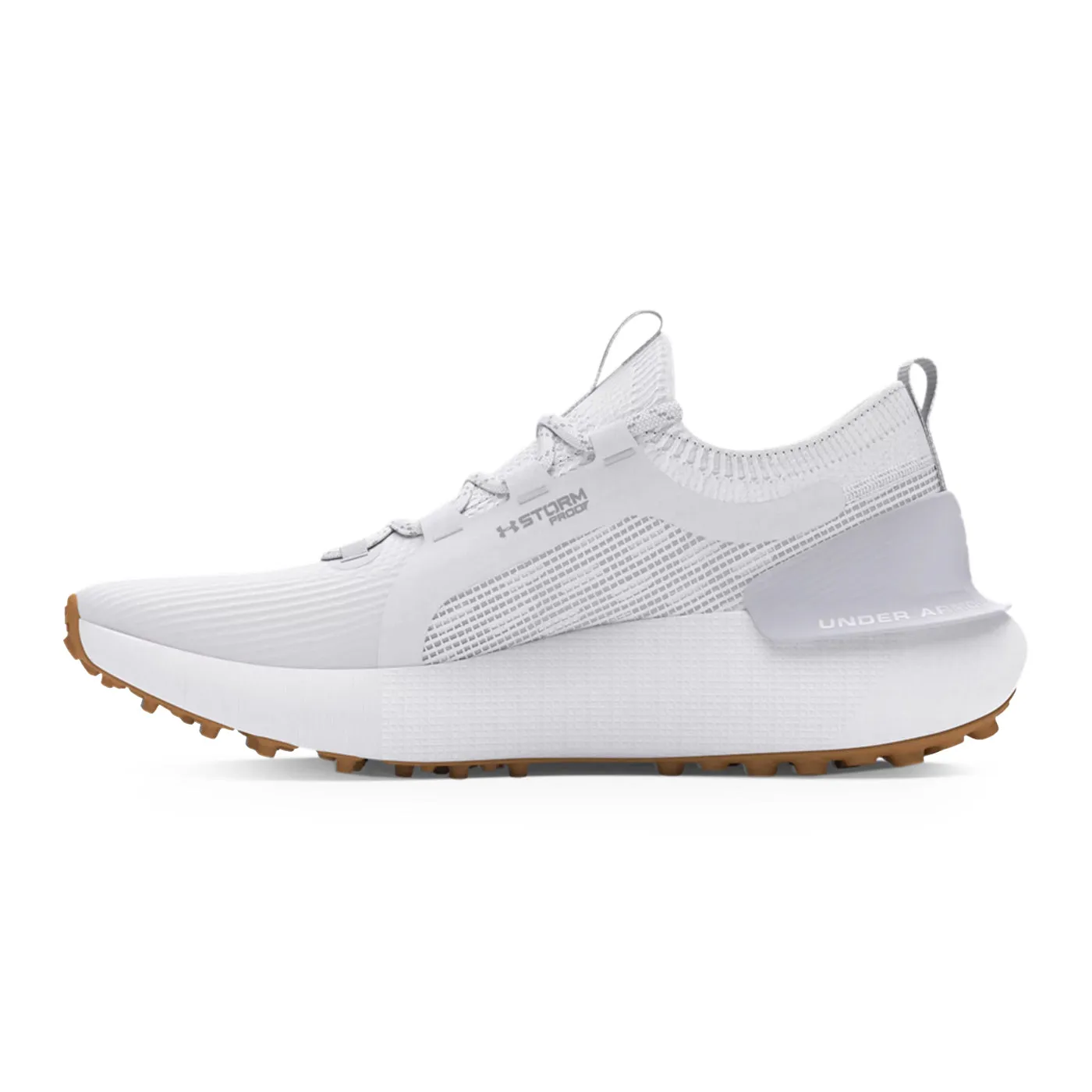 Under Armour Phantom Spikeless Golf Shoes - White/Mod Grey